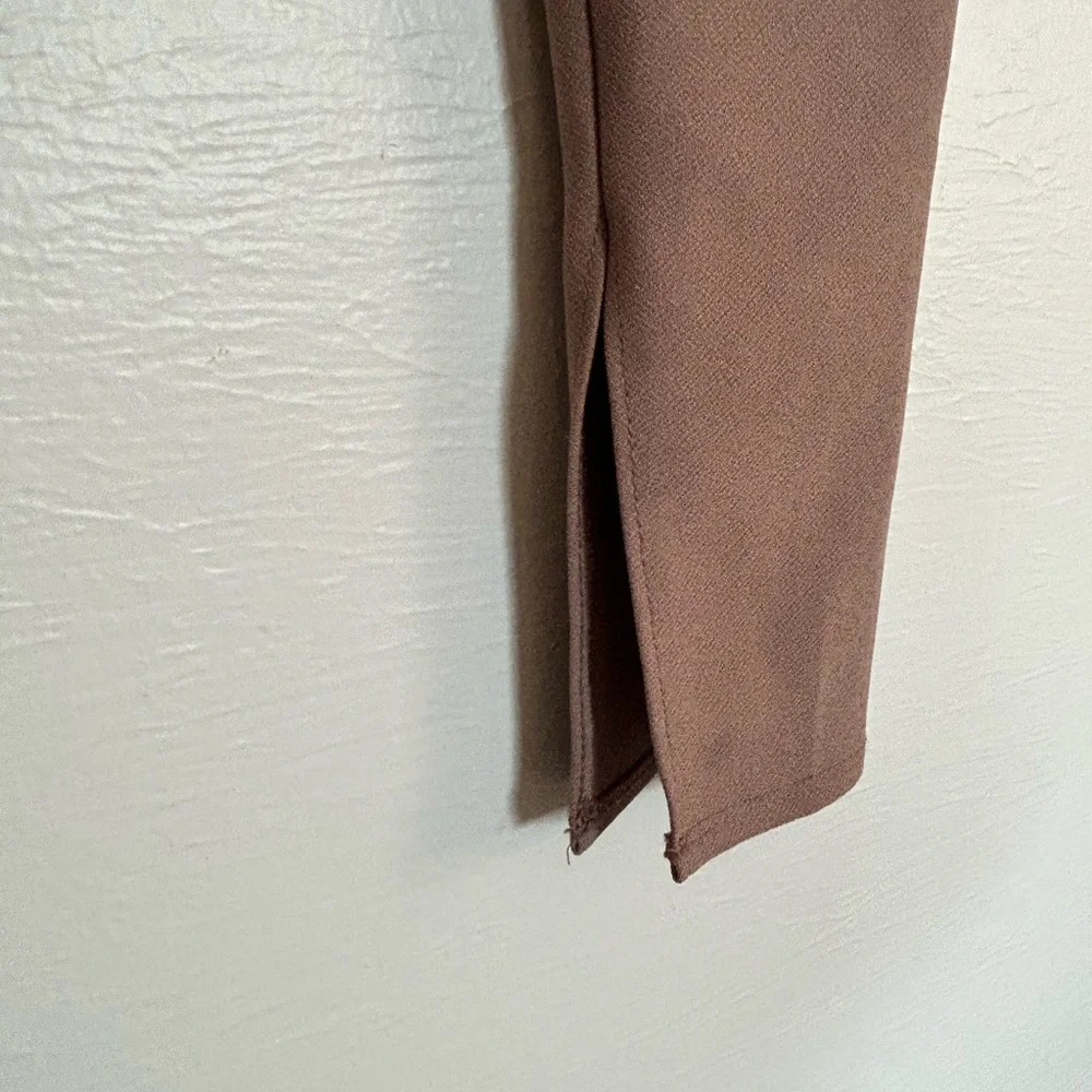 Abercrombie & Fitch brown cropped corset top long sleeve xs - Picture 6 of 6